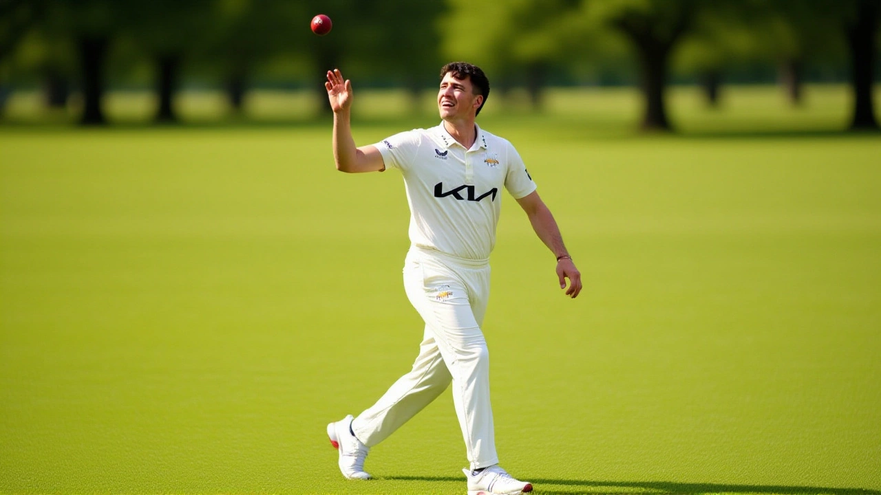 Surrey Cricket: No Record of Matthew Fisher Leading Attack